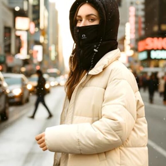 Unisex Balaclava Fleece Lined Wind-Resistant Winter Face Mask Ski Gear main image 6